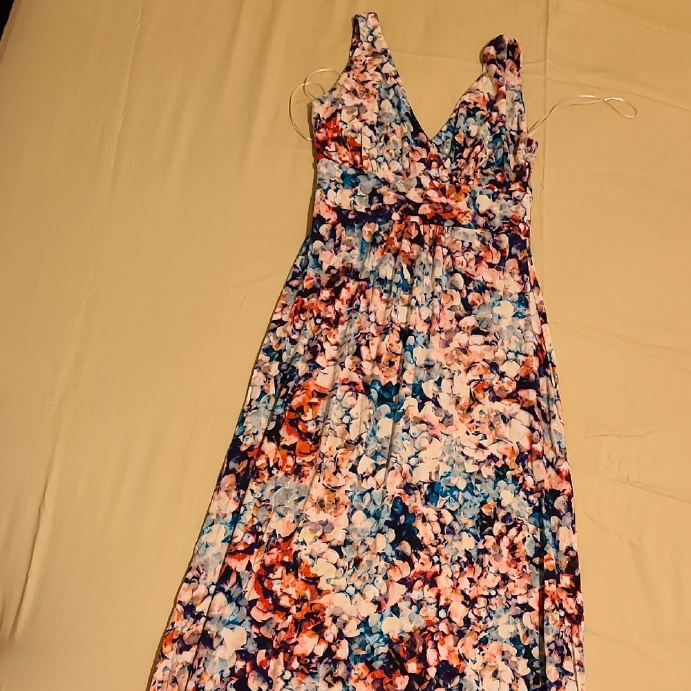 Cynthia Rowley Multicolor Floral Maxi Dress